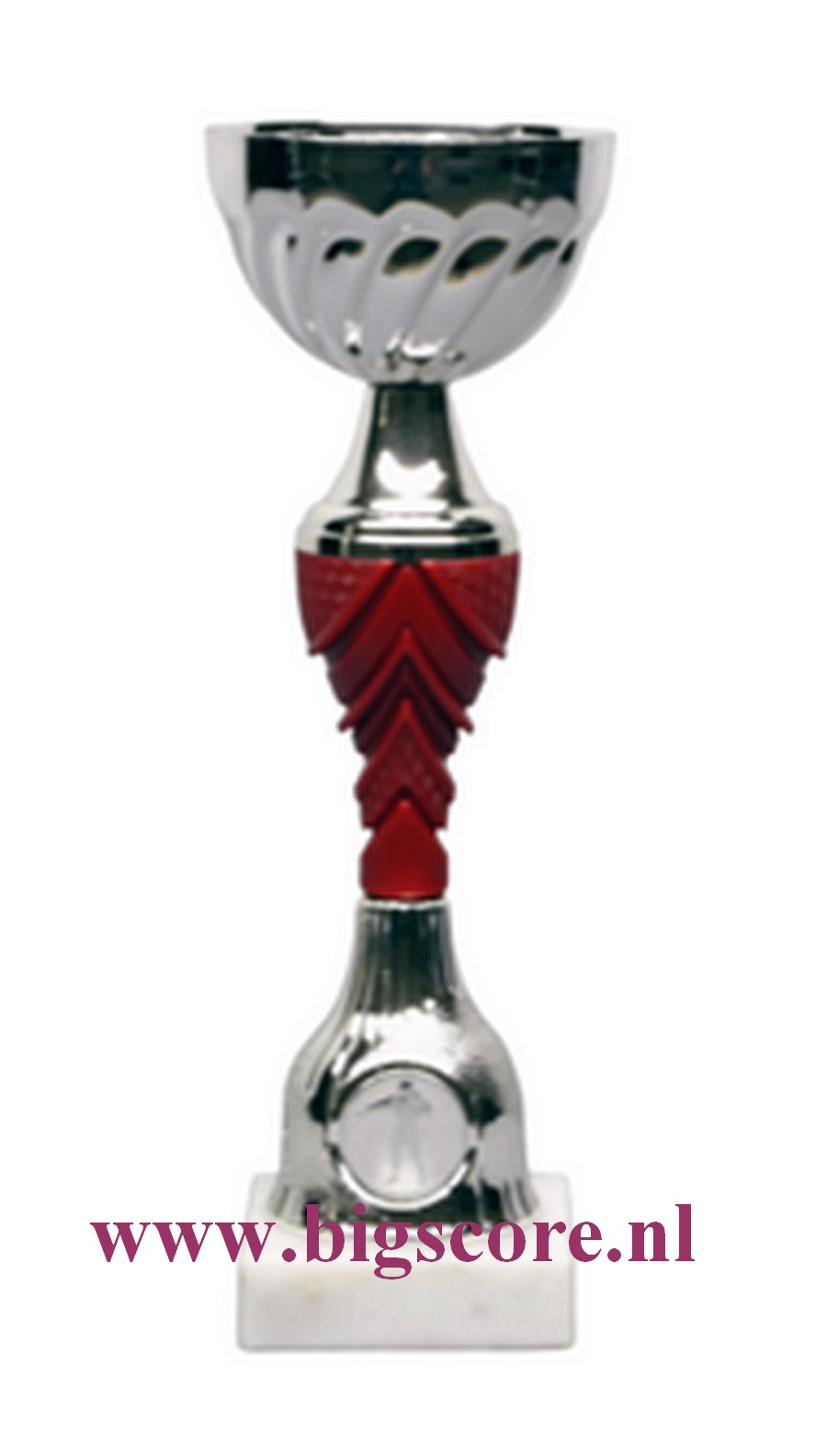 Z 621 Beker Rood-Zilver 9 Delig